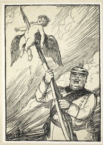 The Gentle German, illustration from The Kaiser